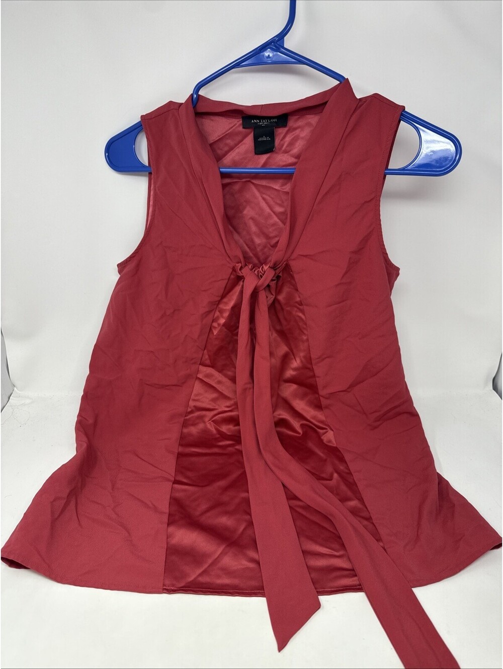 Ann Taylor Red Shirt Size Small Women’s